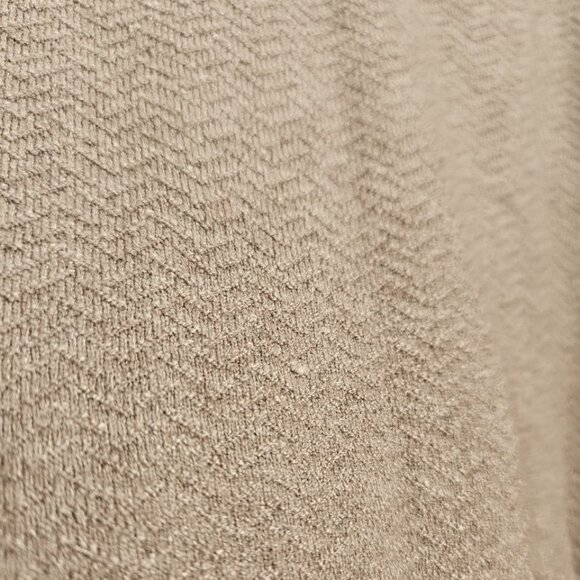 E + L Tech Men's XL Beige Light Grey Crew Neck Light Sweater - NEW with tags - Picture 7 of 9